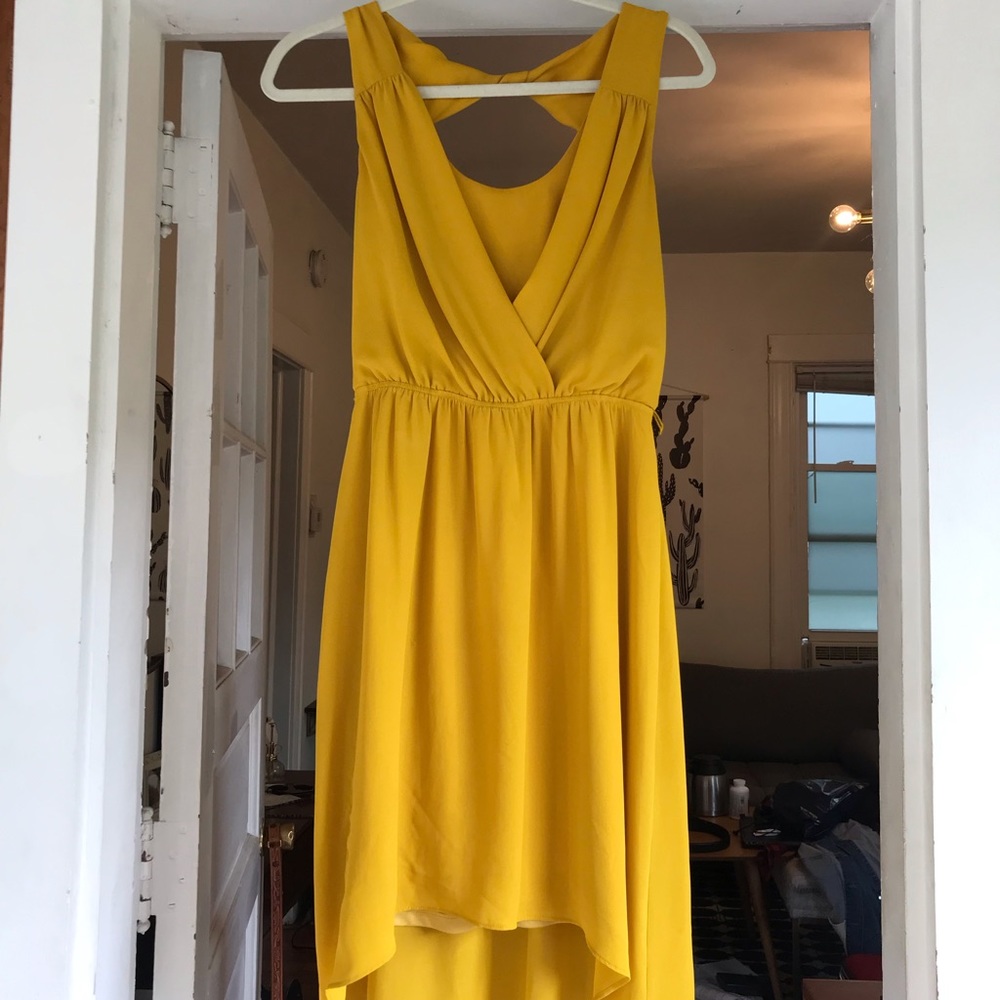 Mustard Express Dress